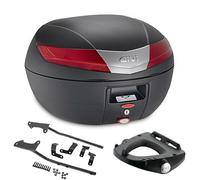 Kit Baúl V40N GIVI + Soportes Honda NC 750 X 2024-2026 Negro 40LT
