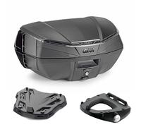 Kit Baúl V49NB GIVI + Placa Yamaha T-Max 560 2025-2026 Negro 49LT