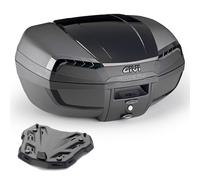 Maleta GIVI E46NB 46L Negra Riviera MonoLock Con Placa Universal
