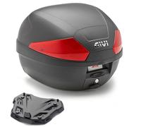 Maleta GIVI B29 N2 29LT 29L Negro Con Placa Monolock Universal Scooter Incluida