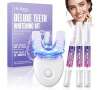 Kit Blanqueador Dental, Kit Blanqueamiento en casa, Gel Blanqueadores, Rápido Blanquear los Dientes, Bolígrafo blanqueador de dientes, Efectiva Elimina Manchas