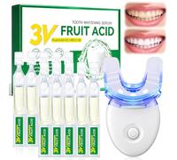 Kit Blanqueador Dental profesional,Kit Blanqueamiento En Casa,10*Gel Blanqueamientos,Teeth Whitening sin Dolor y Seguro para el Esmalte,Eliminación Eficaz de Manchas de Café/Té