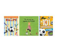 Kit Bola no pé + Eu vou ser um jogador de futebol + 101 curiosidades