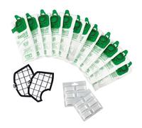 Kit bolsas compatibles Kobold VK 140 VK 150 con filtros de motor y ambientadores de microfibra de alta filtración