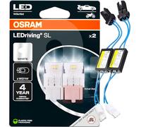 Kit Bombillas Osram Led 6000K T20 W21W + Resistencias Elimina Error Canbus