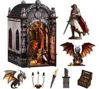 Kit Book Nook Cámara del Dragón - Casa Miniatura Puzzle 3D Madera