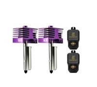 Kit Boquilla Flujo Estándar,Compatible Con Bambu Lab P2S X2D A2L A1 H2C.DS | Boquilla De Actualización Hotend, Piezas De Repuesto De Impresora 3D De Extrusión Estable(0.4 0.4)