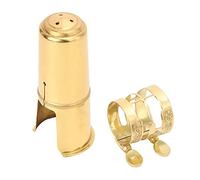Kit Boquilla Saxofón Tenor, Incluye Tapa Protectora Completa, Accesorios Saxo Tenor con Diseño Ergonómico para Estudiantes Profesionales Ensambles y Práctica Diaria