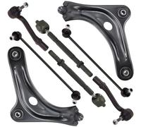Kit brazo de suspensión delante compatible con PEUGEOT 1007 compuesto por 8 autopartes