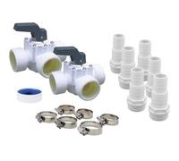 Kit By-pass Ubbink Universal PVC para Bomba de Calor Piscina Heatermax Compact