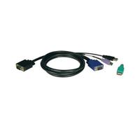 Kit Cable KVM Tripp Lite P780-006 USB/PS2 1.83 m VGA Negro para NetController