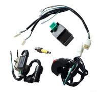 Kit Cableado Encendido para cdi 5 Pines 110cc 125cc para moto | Kit completo, arnes 72cm, para cdi 5 pines, switch 2 pines, ideal reemplazo directo