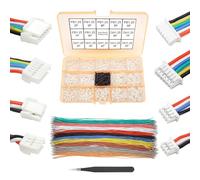 Kit cables y conectores precrimpados de GH1.25 a PB1.25 compatible con JST GH 1.25 mm y Molex PicoBlade 1.25 mm para Pixhawk Cube 6C 6X Pixhawk4