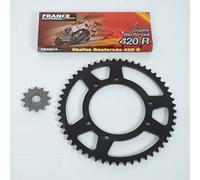 Kit Cadena France Equipement Yamaha Moto 50 Dtr 2007-2008 12x53 paso 420 Nuevo