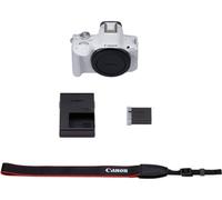 Kit Cámara Fotográfica CANON EOS R50 WHITE + RF-S 18-45MM SILVER (Encaje: Canon RF - Apertura: F4.5-6.3)