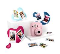 Fujifilm Kit Best Memories Instax Mini 12 Blossom Pink/Cámara Instantánea