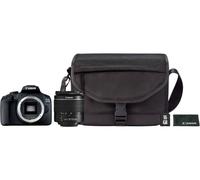 Canon EOS 2000D BK 18-55 IS + SB130 +16GB EU26 Juego de cámara SLR 24,1 MP CMOS 6000 x 4000 Pixeles Negro