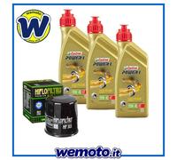 Kit Cambio Aceite CASTROL 10W40 Filtro Honda XRV 750 Africa Twin 1993