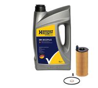 Kit Cambio De Aceite Para Inspección Con Aceite HENGST FILTER Para u.a. BMW 3er