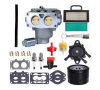 Kit Carburador 791230 407777 para Cortacésped 20-25HP Compatible 699709 499804 796227 Incluye Completos Metal para robusto Exterior 7.92x6.74x5.91