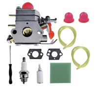 Kit Carburador Para Poulan Pro LE Featherlite PP025 PP125 P4500 PP258TP PP25E Trimmer Craftsman C1U-W19 530071811 Carburador(1 Set)