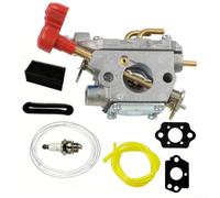 Kit Carburador para Sopladora para troy-bilt TB27BEC TB27BVEC TB27BH 27cc para mezcla Aire Ahorro para combustible Metal