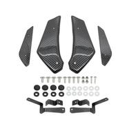 Kit Carenado Fuerza Descendente Winglets Alerón Delantero para Kawasaki para Ninja para Zx-10r para Zx10r 2011 2012 2013 2014 2015 2016 2017 2018 2019 2020 Carenado Lateral