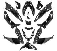 Kit carenado P2R para Scooter Honda 125 PCX 2018 a 2020 15 piezas negro brillante