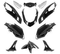 Kit Carenado P2R para Scooter Yamaha 125 Gpd A N-Max 2015 a 2020 11 piezas negro gris