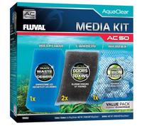 Fluval Kit Carga Mantenimiento para Filtro Mochila para Acuario AquaClear AC50