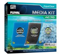 Fluval Kit Carga Mantenimiento para Filtro Mochila para Acuario AquaClear AC70