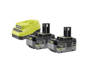 Kit cargador 2A + 2 baterías 4.0Ah 18V ONE+™ Lithium+™ (1x 4.0Ah)