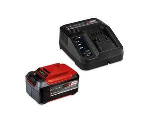 Kit cargador power-x 18v + bateria repuesto 5,2ah EINHELL