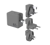 Kit Cargador Universal 65W USB-A y 2 USB-C con Cable USB-C Ultra Reforzado