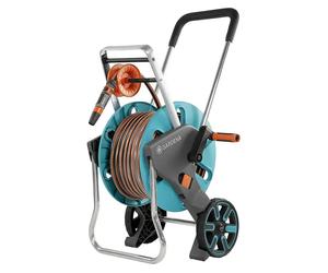 Kit carro portamangueras CleverRoll M Easy Set (Plástico/metal, Longitud del tubo: 20 m)