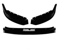 Kit Carrocería Parachoques Delantero para BMW Serie 2 para M2 G87 2023+ Alerón Parachoques Delantero Divisor Labios Protector Difusor(Gloss Black)