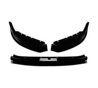 Kit Carrocería Parachoques Delantero para BMW Serie 2 para M2 G87 2023 + Alerón Parachoques Delantero Coche Accesorios Protección Divisor Pala Delantera Labios(Glossy Black)