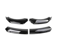 Kit Carrocería Parachoques Delantero para Edge 2016-2022 Parachoques Delantero del Cuerpo Alerón Labio Difusor Barbilla Divisor Air Dam Kit Protector Cubiertas(Gloss Black)