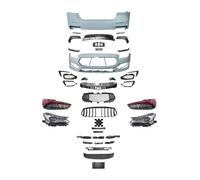 Kit Carrocería Parachoques Delantero para Quattroporte para Trofeo Kits Carrocería Actualización Lámpara Trasera Parachoques Delantero Parrilla Labio Alerón Faro Luces(Body Kit n Lights)