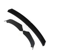 Kit Carrocería Universal para Parachoques Delantero Alerón Divisor Labio Negro Brillante para A3 A4 A5 A6 A7 A7 A8 Q3 Q5 Q7 RS5 RS6 RS7 S3 S4 TT