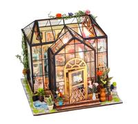 Kit casa muñecas en Miniatura - Edificio Invernadero Tridimensional