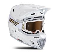 Leatt 8.5 V25, casco de motocross S female Blanco/Gris