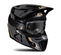 Kit Casco MX Leatt Moto 8.5 V25 Con Gafas NegroL Negro