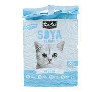 Kit Cat Arena Eco SoyaClump - Kitten Baby Powder 7 L Arena para Gatos