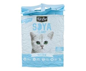 Kit Cat Arena Eco SoyaClump - Kitten Baby Powder 7 L Arena para Gatos