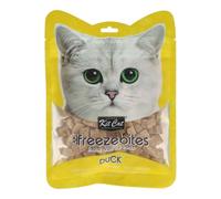 KIT CAT | FreezeBites Pato 15 g | Snack Liofilizado 100% Natural para Gatos | Premio Monoproteico Sin Cereales | Golosina Hipoalergénica para Estómagos Sensibles