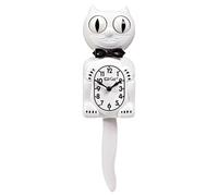 KIT CAT Klock® Reloj de Pared con diseño de Gato Retro icónico con Ojos y Cola móviles, Funciona con Pilas, Fabricado en Estados Unidos, decoración del hogar, Reloj Moderno