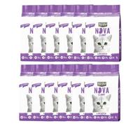 Kit Cat Pack 12 Arena Eco Nova Clump - Lavender 7 L Arena para Gatos - Floral Suave y Relajante