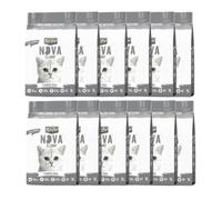 Kit Cat Pack 12x Arena Eco SoyaClump - Charcoal 7L Arena para Gatos