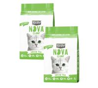 Kit Cat Pack 2X Arena Eco SoyaClump - Green Tea 7L Arena para Gatos